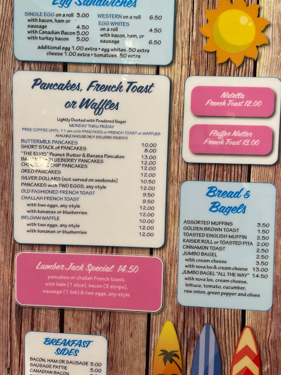 Diner By The Sea Menu - Image 6